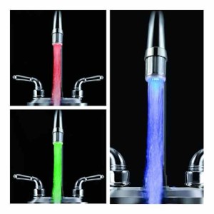 Seven Color Temperature Control Sensor LED Faucet Lamp