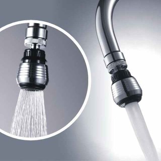 360 Rotate Water Saving Tap Bubbler Aerator Diffuser Swivel Faucet Nozzle Kitchen Bathroom Filter Nozzle Aerator