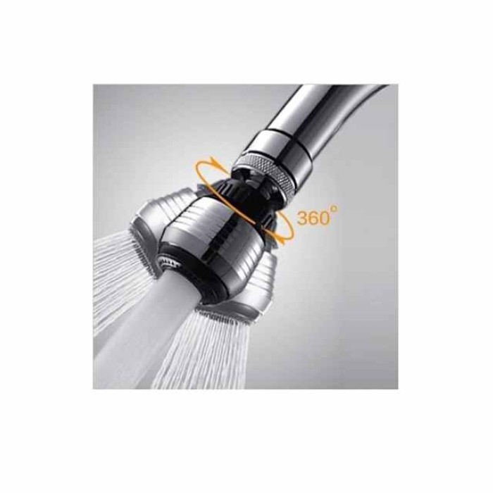 360 Rotate Water Saving Tap Bubbler Aerator Diffuser Swivel Faucet Nozzle Kitchen Bathroom Filter Nozzle Aerator