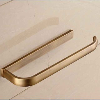 Towel Bar Contemporary Brass 1pc - Hotel bath 1-Towel Bar