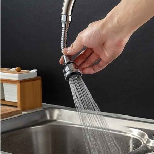 Faucet Accessories,360° Rotatble Kitchen Faucet Nozzle Adapter Bathroom Faucet Accessories Filter Sprayers Tap Water-saving Device