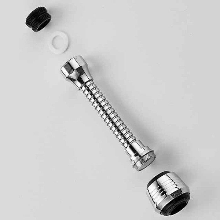 Faucet Accessories,360° Rotatble Kitchen Faucet Nozzle Adapter Bathroom Faucet Accessories Filter Sprayers Tap Water-saving Device