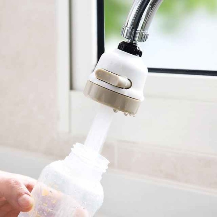 Rotatable Bathroom Kitchen Accessories Water Saver 3 Modes Water Tap Filter Faucet