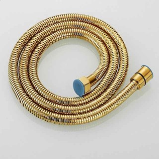 Faucet Accessory,Superior Quality Contemporary Brass  Finish Water Supply with Ti-PVD 1.5M Shower Hose