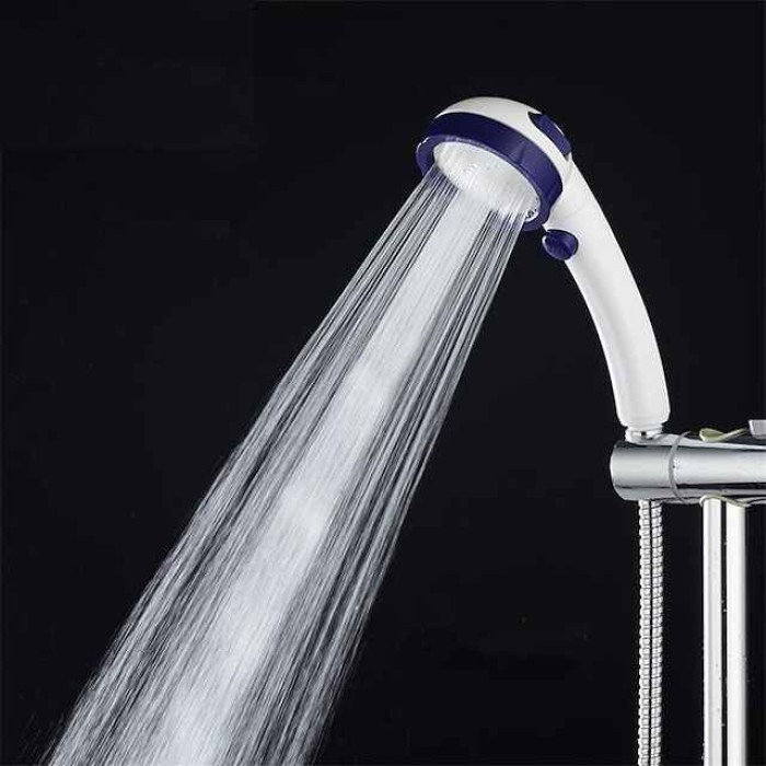 Contemporary Hand Shower / Rain Shower Plastic Feature - Water-saving / Stop Pause Button, Shower Head