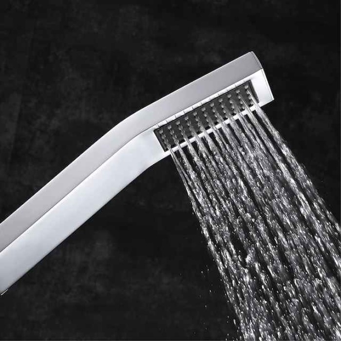 Contemporary Hand Shower Chrome / Brushed / Ti-PVD Feature - Shower, Shower Head / Stainless Steel / Brass / Yes