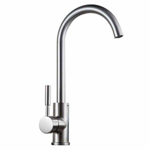 Kitchen faucet - Single Handle One Hole Electroplated Standard Spout Centerset Contemporary Kitchen Taps