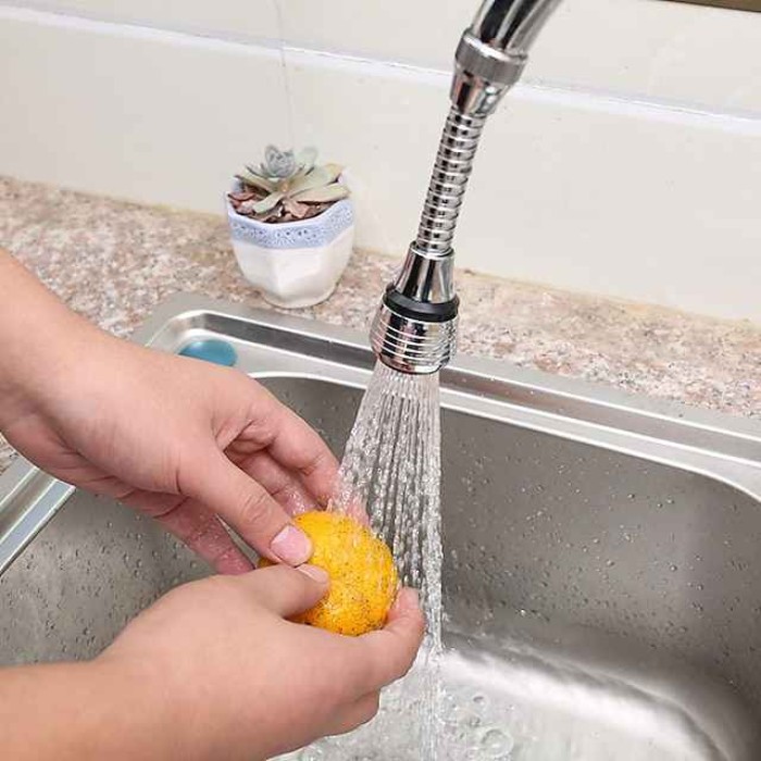 Kitchen Gadgets Faucet Aerator 2 Modes 360 Degree Adjustable Water Filter Diffuser Water Saving Nozzle Faucet Connector Shower