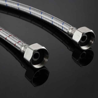 Faucet accessory - Superior Quality Water Inlet Hoses for United States/Canada and Other Countries Stainless Steel