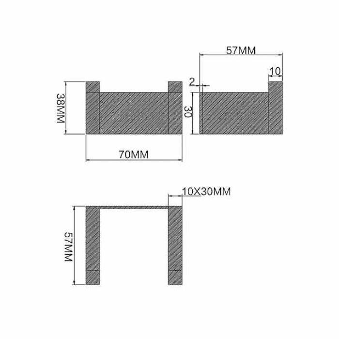 Bathroom Hardware Accessory Set Self-adhesive 304 Stainless Steel Include Robe Hook, Towel Bar, Towel Holder and Toilet Paper Holder Silver 1or3or4 pcs