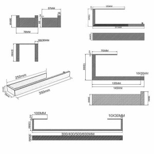 Bathroom Accessory Set, Self-adhesive Matte Black Stainless Steel Hardware Include Robe Hook, Towel Bar, Towel Holder, Toilet Paper Holder,for Home and Hotel