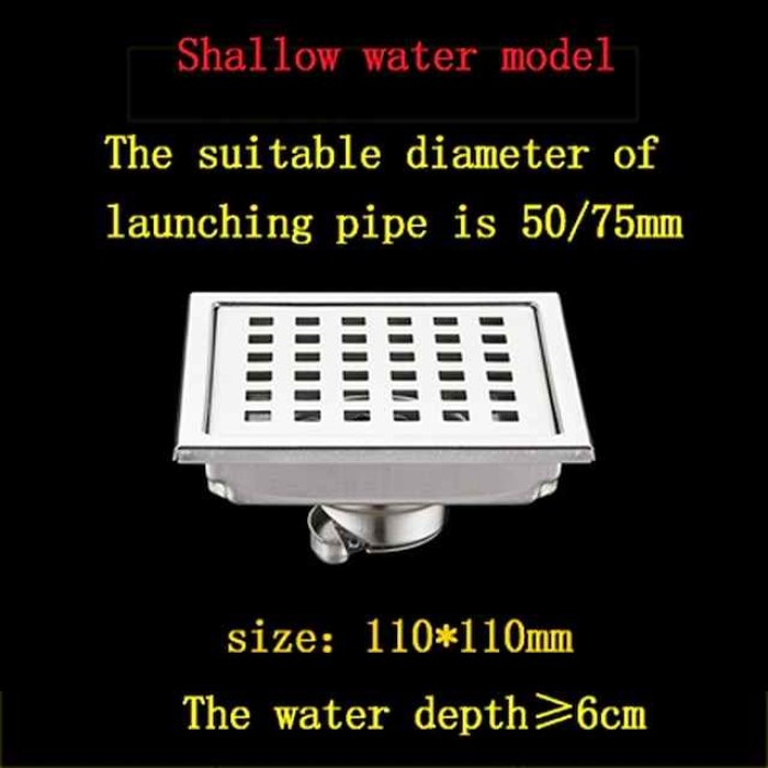 Drain New Design Contemporary / Modern Stainless Steel / Iron 1pc - Hotel bath Floor Mounted