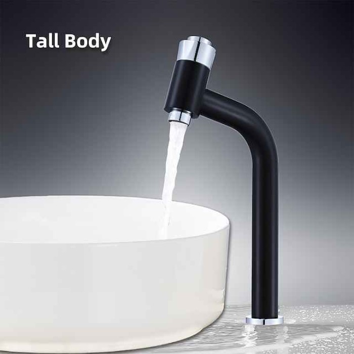 Bathroom Sink Faucet - Waterfall Electroplated Centerset Single Handle One HoleBath Taps / Bathroom Sink Faucet+ Accessories / Contemporary / Vintage / Ceramic Valve / Brass