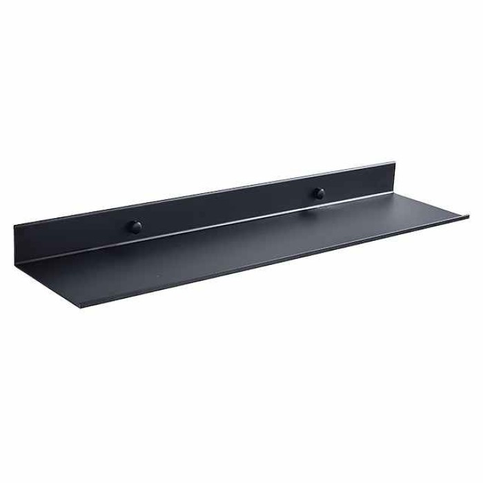 Bathroom Storage Bracket,Space Aluminum Black Bathroom Shelves Kitchen Wall Shelf Shower Storage Rack 30-50cm