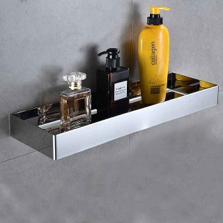 Bathroom Shelf New Design Stainless Steel Wall Mounted Bathroom Rack Tray Pendant In Front Of Shower Mirror