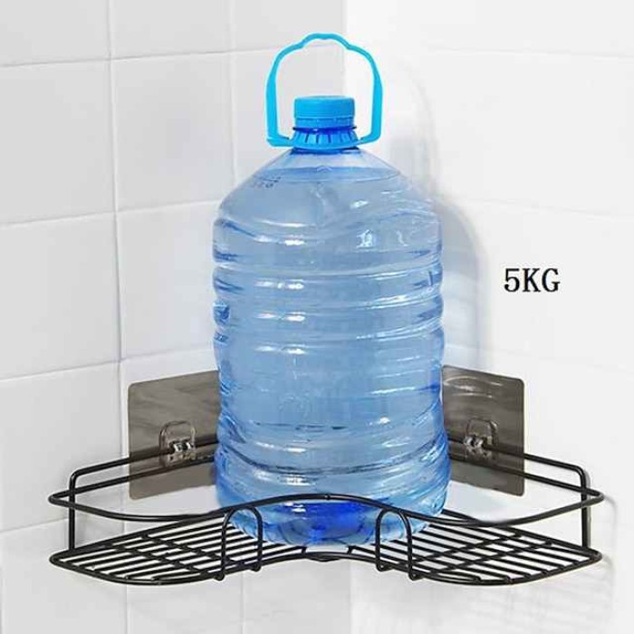 Bathroom Transport Drilling Storage Corner Bathroom Wash Shelf Toilet Rack Wall Suction Tripod Kitchen Wall Hanging Storage