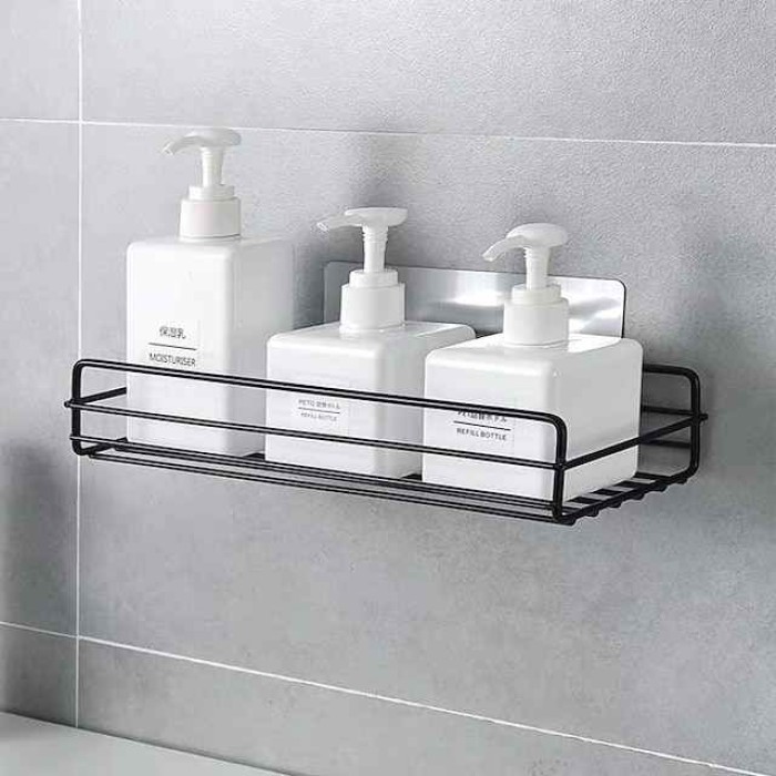 Bathroom Transport Drilling Storage Corner Bathroom Wash Shelf Toilet Rack Wall Suction Tripod Kitchen Wall Hanging Storage