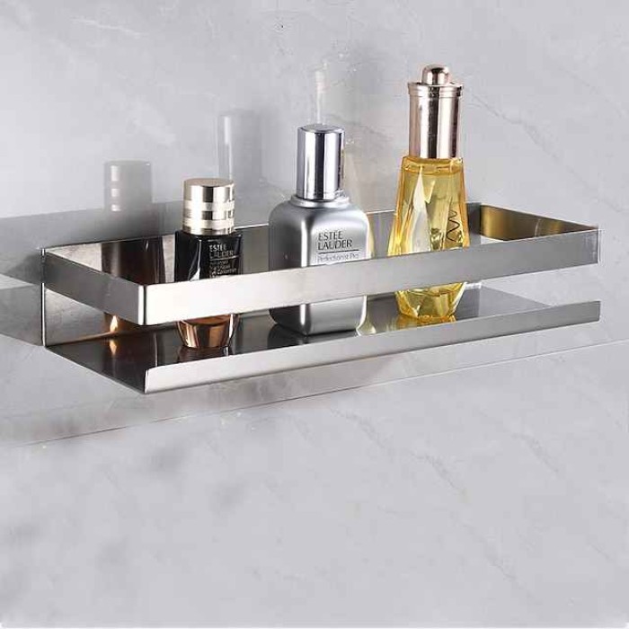 Bathroom Shelf Adorable Stainless Steel Bathroom, Hotel bath Wall Mounted