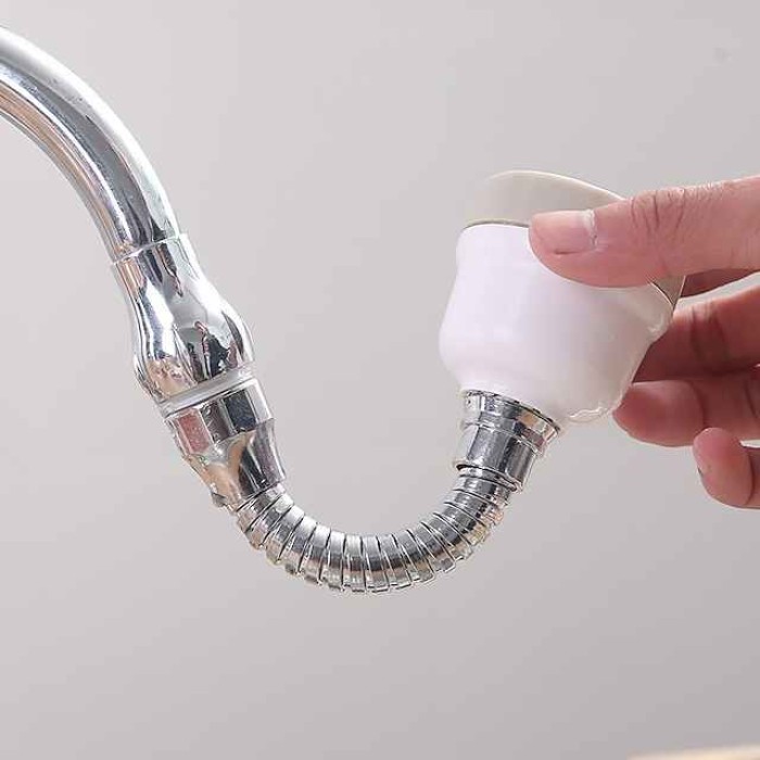 360 Degree Rotate Faucet Booster Adjustable Shower Water Saver Extender Splashproof Filter Tap Device Kitchen