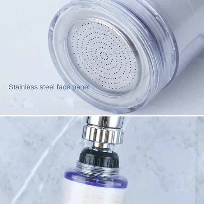 Multifunctional Anti-splash Head Pressurized Filter Water Saver Pp Cotton Filter Faucet To Effectively Filter Sediment Faucet