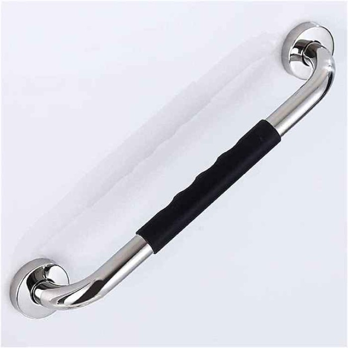 Grab Bars For Shower,304 Stainless Steel Handrail Bathroom Bathtub Elderly Disabled Toilet Toilet Safety Non-Slip Toilet Railing