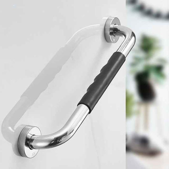 Grab Bars For Shower,304 Stainless Steel Handrail Bathroom Bathtub Elderly Disabled Toilet Toilet Safety Non-Slip Toilet Railing