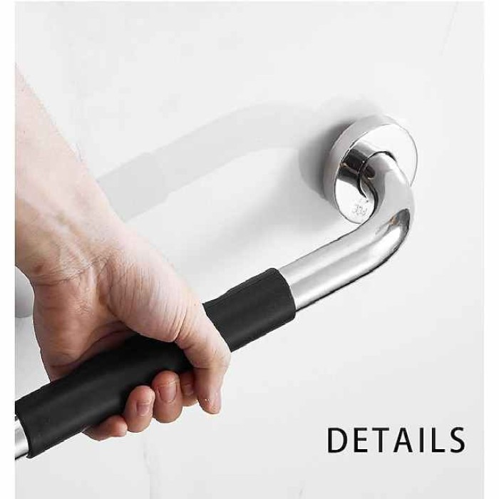 Grab Bars For Shower,304 Stainless Steel Handrail Bathroom Bathtub Elderly Disabled Toilet Toilet Safety Non-Slip Toilet Railing