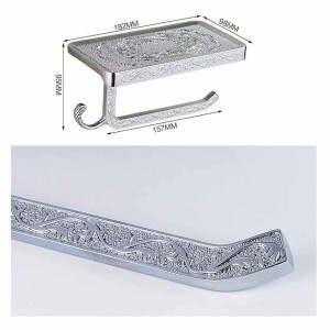 Toilet Paper Holder Multifunction Antique Zinc Alloy 1PC - Bathroom