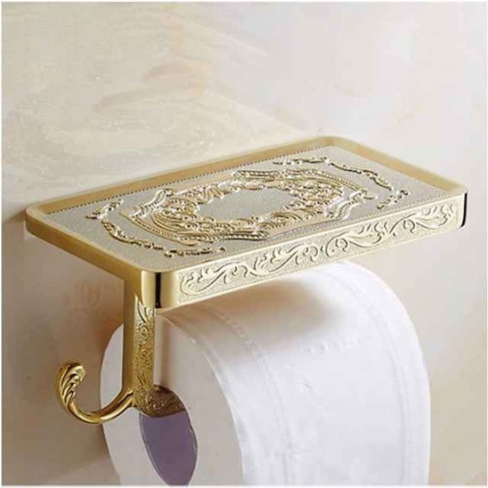 Toilet Paper Holder Multifunction Antique Zinc Alloy 1PC - Bathroom