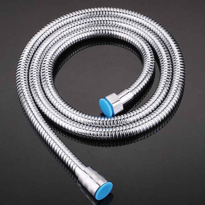 Stainless Steel Flexible Shower Hose Long Bathroom Shower Water Hose Extension Plumbing Pipe Pulling Tube Bathroom Accessories G1/2