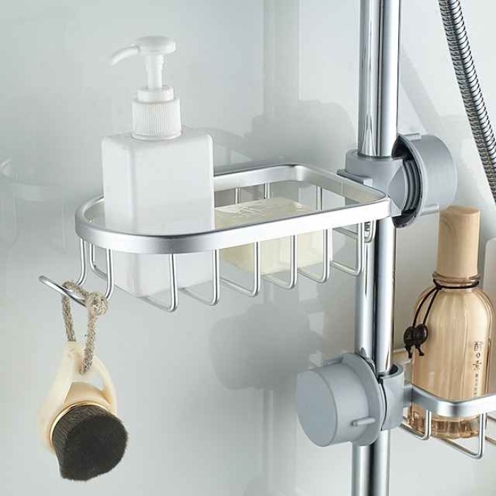 Faucet Storage Rack,Sink Organizer for Soap Sponge Brush Scrubber Sink Caddy Organizer Suitable for Most of Kitchen Faucets and Bathroom Faucets