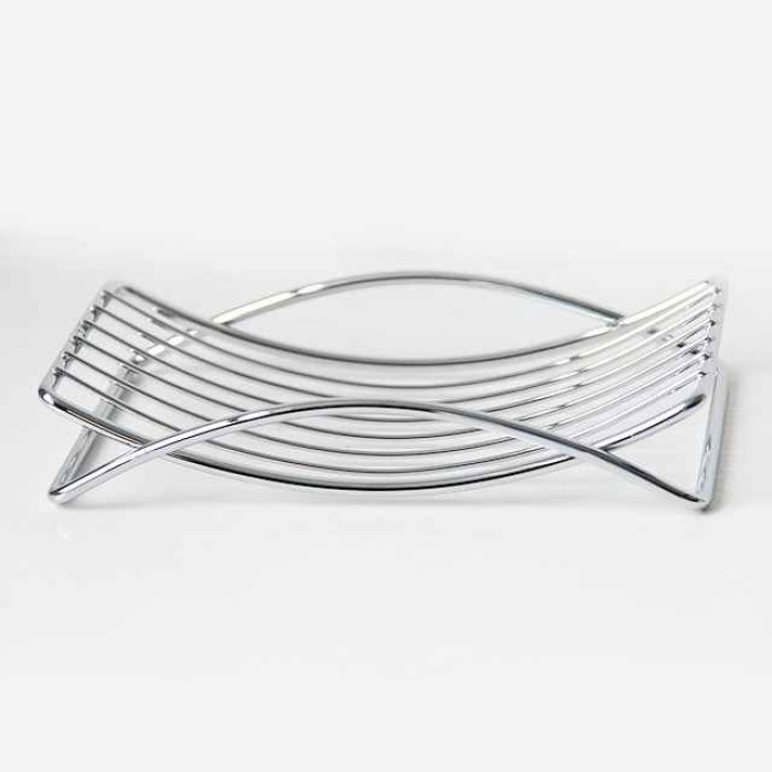 Iron Bathroom Toilet Laundry Soap Soap Box Metal Wire Drain Soap Mesh Rack Soap Holder