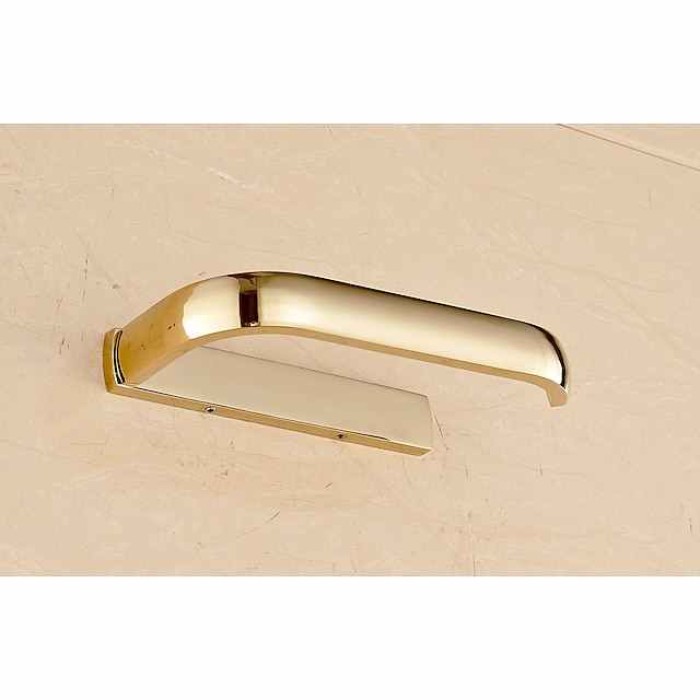 Toilet Paper Holder Smart Modern Brass 1PC - Bathroom Single Wall Mounted