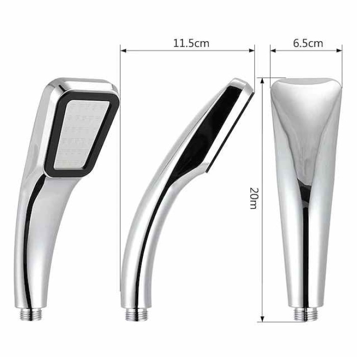 Contemporary Hand Shower Electroplated Feature - Multi - mode, Shower Head