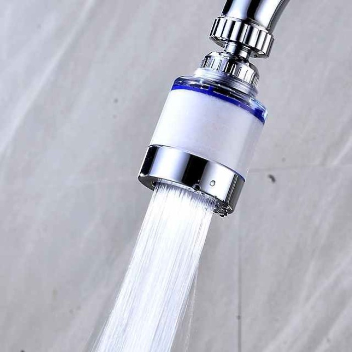 Faucet Water Filter for Bathroom Kitchen Sink Skin Face Wash, Faucet Filter Replacement Shower Head For Hard Water, Filtration Remove Chlorine Fluoride Heavy Metals