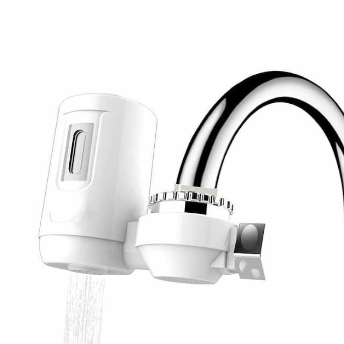 7 Stage Faucet Water Filter System Replacement Ceramic Filter, Faucet Water Filtration System, Tap Water Filter Sprayer Head Nozzle, Reduces Chlorine, Heavy Metals and Bad Taste