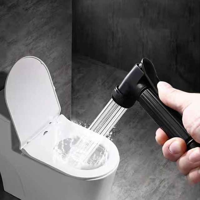 Handheld Bidet Sprayer for Toilet, Brass Baby Cloth Diaper Sprayer, Bathroom Toilet Bidet for Bathing Pets Feminine Hygiene