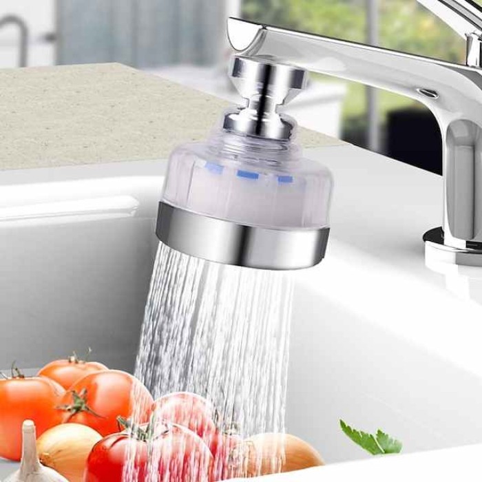 Faucet Water Purifier Household Kitchen Extension Tap Water Filter Nozzle Flower Sprinkler Faucet Splash Head