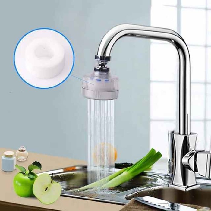 Faucet Water Purifier Household Kitchen Extension Tap Water Filter Nozzle Flower Sprinkler Faucet Splash Head