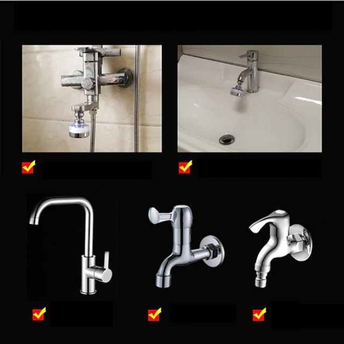 Faucet Water Purifier Household Kitchen Extension Tap Water Filter Nozzle Flower Sprinkler Faucet Splash Head