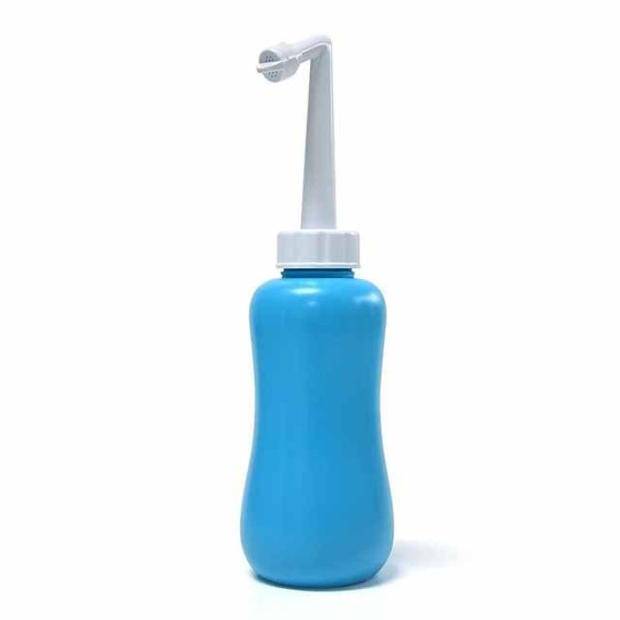 Portable Bidet Sprayer EVA Bottle 300/400/600 ml Detachable Nozzle Head with Case, Travel Handheld Large Bottle for Toilet  Bathroom Shattaf Hand Spray