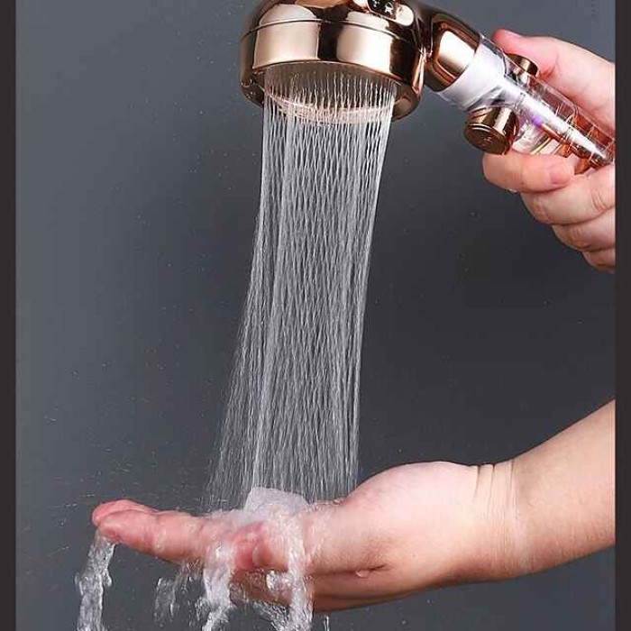 Beauty Skin Three-speed Turbo Rod Supercharged Shower Shower Head Whirlpool Bath Bath Hose Set Water Heater Shower Head Shower