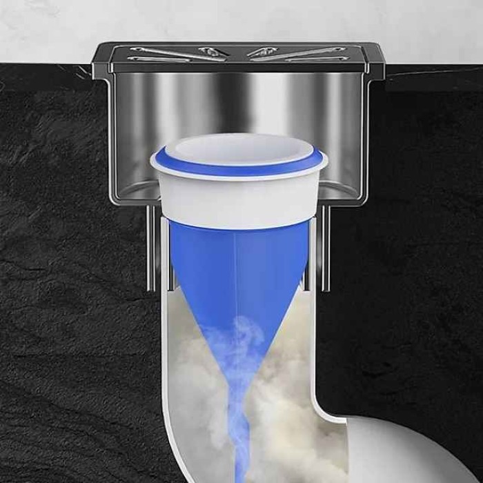 2Pcs Silicone Floor Drain Odor-proof Leak Core Down The Water Pipe Draininner Core Kitchen Bathroom Sewer Seal Leak Deodorant