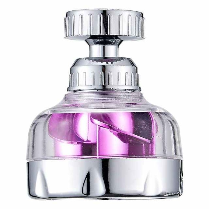 360 Degree Turbo Rotation Faucet Pressurize Kitchen Sink Tap Filter Bubble Splash Proof Water Saving Shower Nozzle Tap Connector