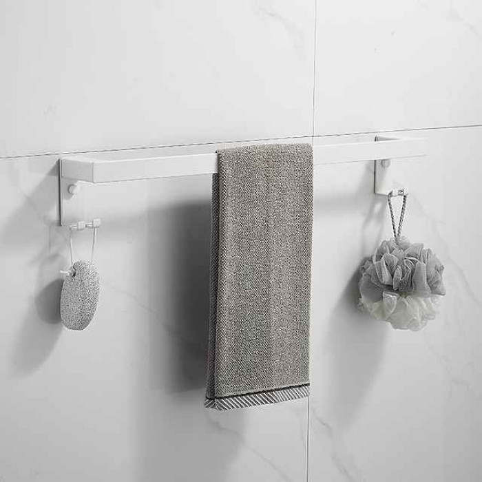 Towel Holder Towel Bar Creative Contemporary  Modern Aluminum 1PC 1-Towel Bar Wall Mounted