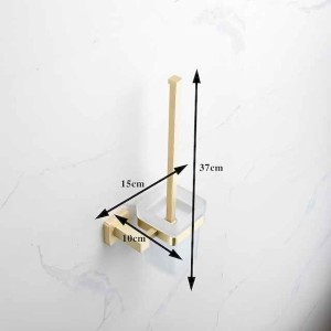 Toilet Brush, Toilet Bowl Brush and Holder Cool  Creative Modern Country Brass 1PC - Bathroom  Hotel bath Wall Mounted