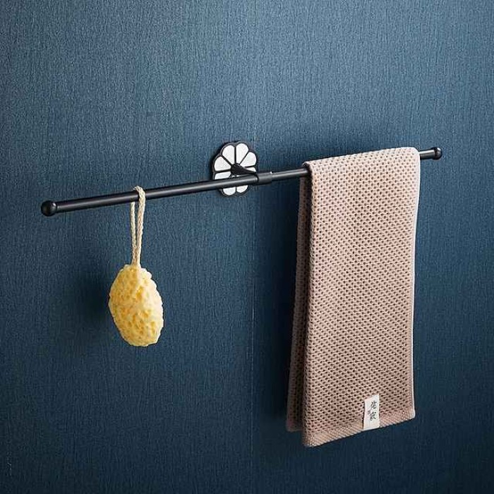 Towel Bar Creative Contemporary / Modern Stainless Steel / Zinc Alloy 1PC - Bathroom 2-tower bar Wall Mounted