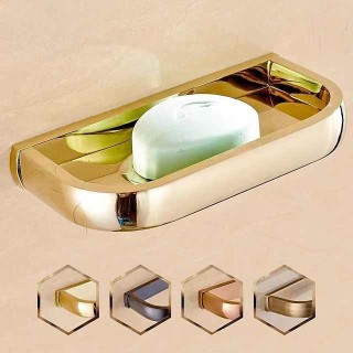 Soap Dishes & Holders Adorable Modern Brass 1PC - Bathroom / Hotel bath Wall Mounted