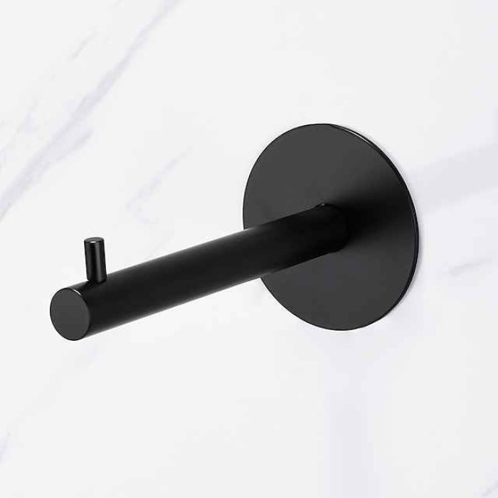 Toilet Paper Holder New Design / Self-adhesive / Creative Contemporary / Modern Stainless Steel / Low-carbon Steel / Metal 1PC - Bathroom Wall Mounted