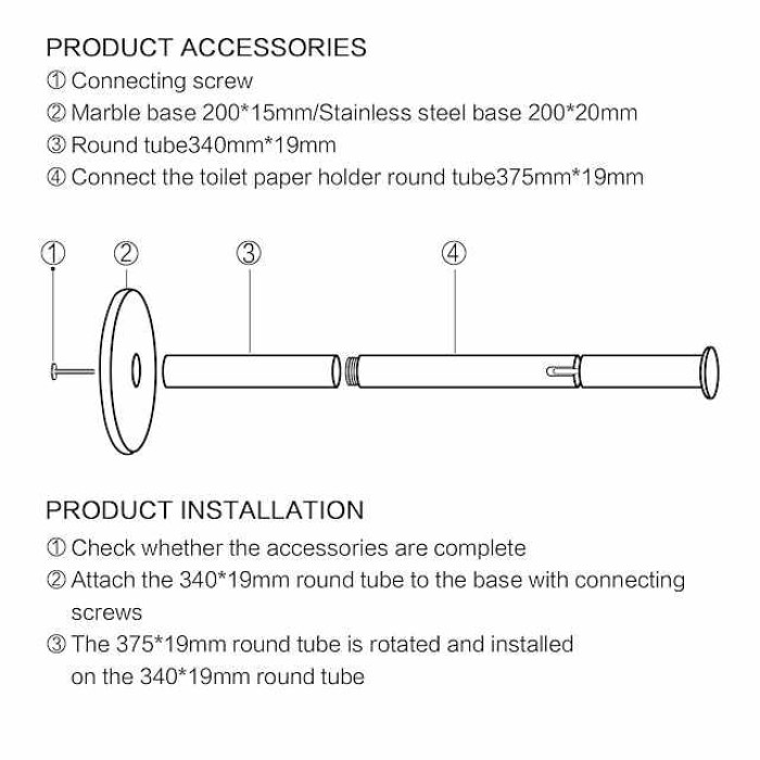 Toilet Paper Holder / Bathroom Shelf Adjustable Length / Foldable / Retractable Cable Contemporary / Modern Silicon Rubber / Stainless Steel / Mixed Material 1PC - Bathroom Floor Mounted